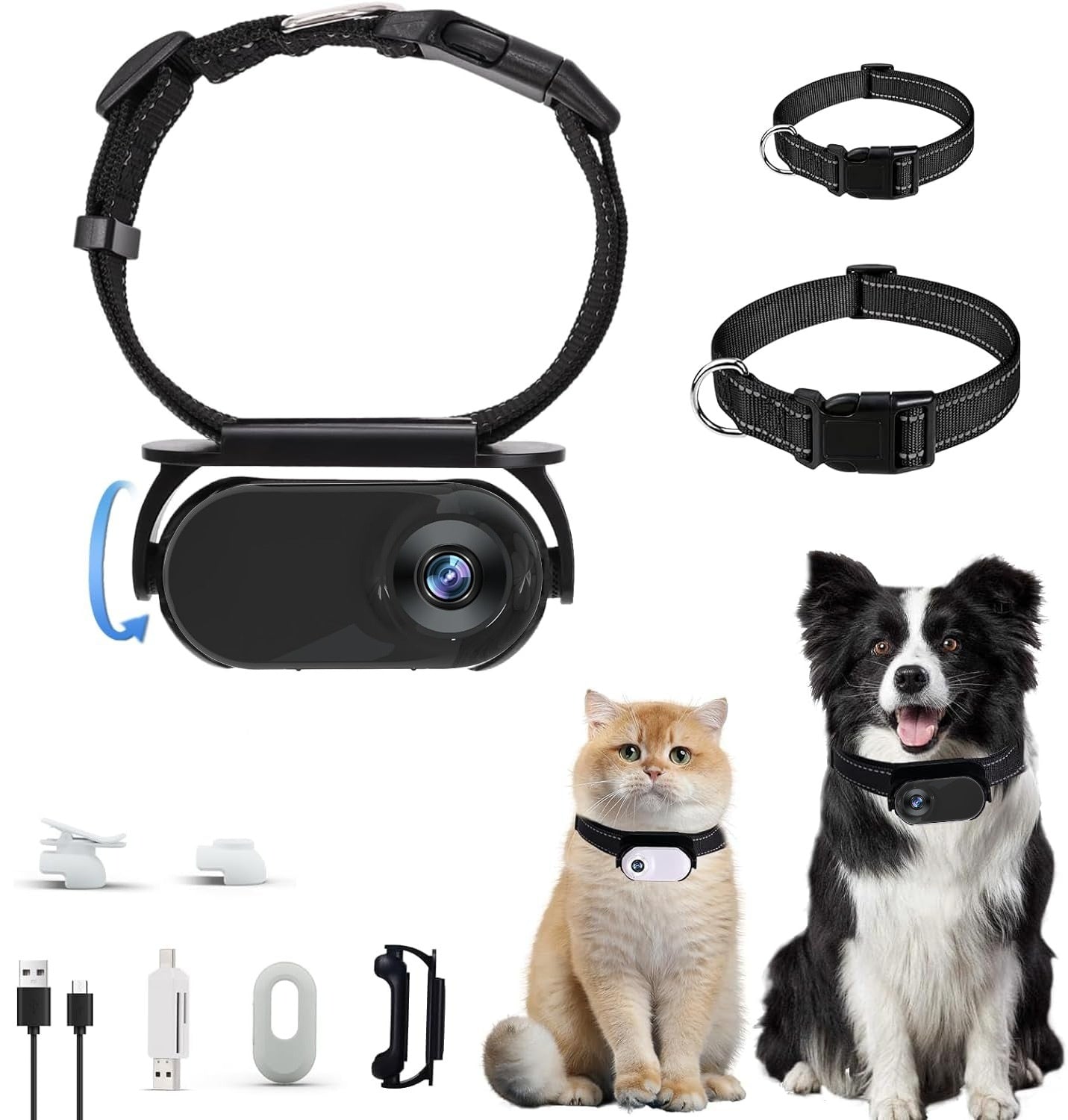 RideShot™ HD Sports Action Camera — Outdoor Riding Cam in Black & White with Optional Memory Card