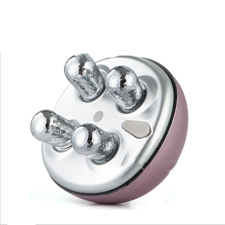 Luxury EMS Micro-Current Facial Massage Ball — Electric Roller Massager for Face Lifting, Contouring & Skin Rejuvenation