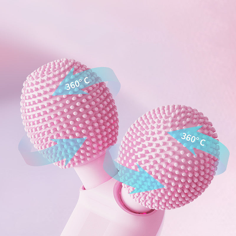 Luxury Facial Cleansing & V-Face Slimming Roller — USB Vibration Beauty Device