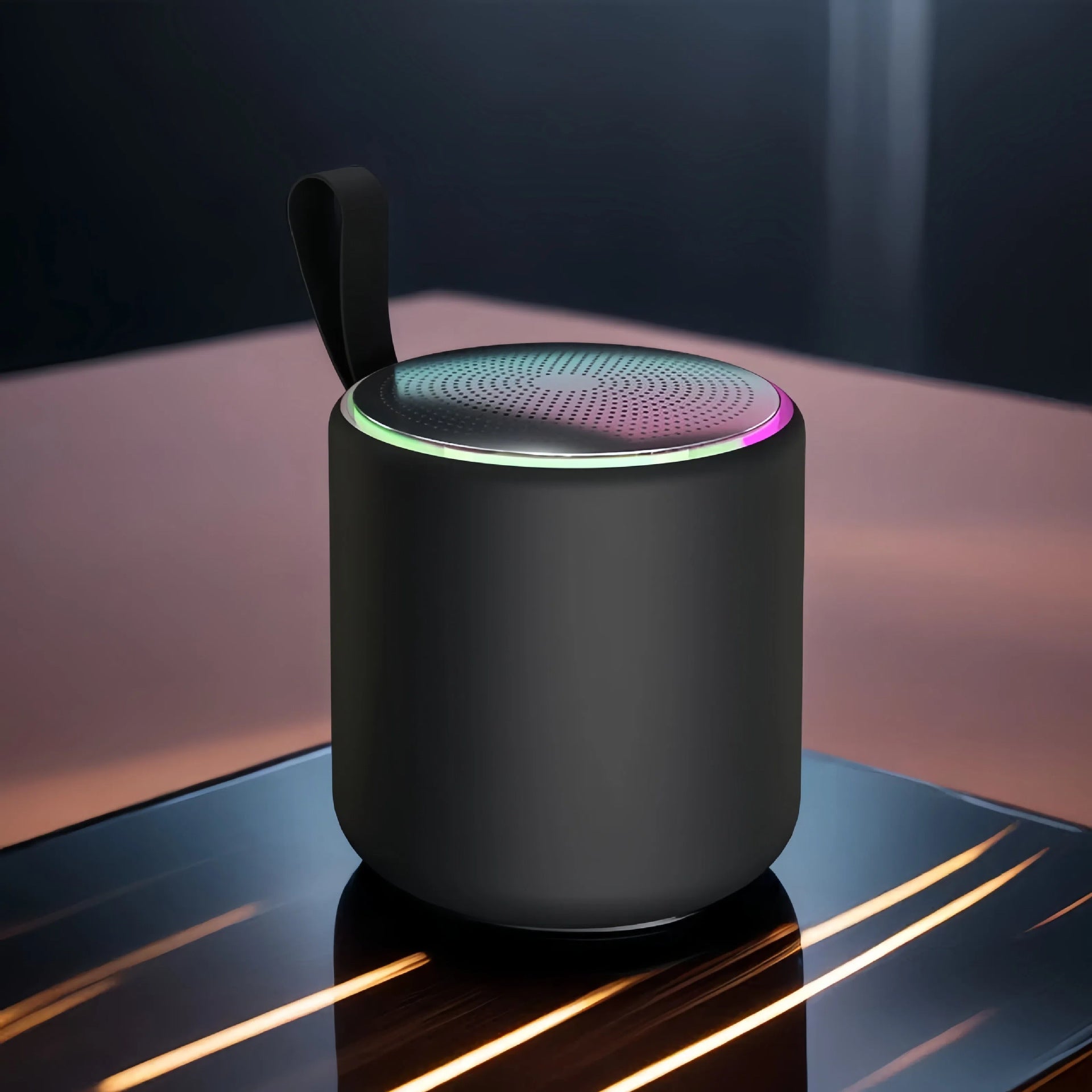 VibeDesk™ Aesthetic Mini Bluetooth Speaker — Portable Wireless Sound in 4 Colors