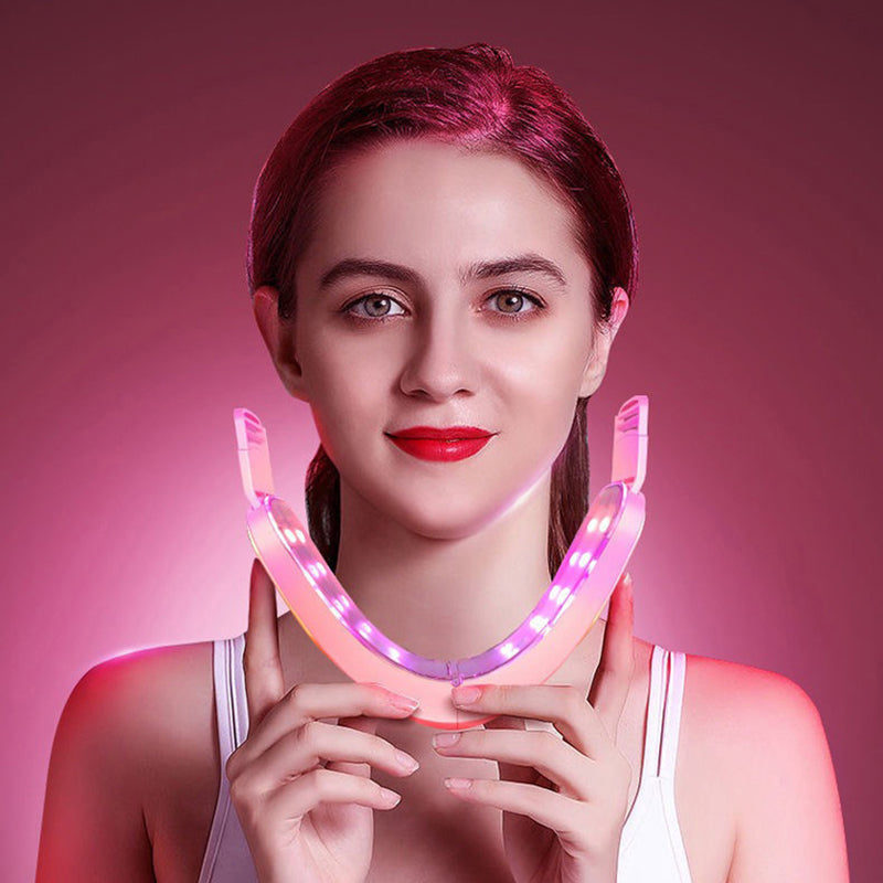 V-Lift Pro LED Face Sculpting & Jawline Tightening Device | EMS V-Face Slimming