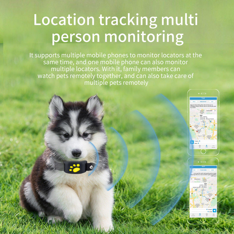 AquaTrack Pro Waterproof GPS Pet Tracker – Real-Time 4G Locator with Geo-Fence Alarm | 4 Colors