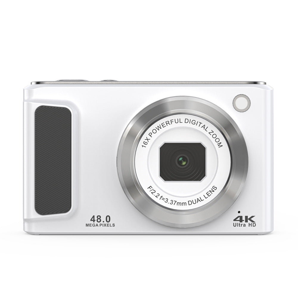 4K HD Dual Camera Vlogging Camera — Front & Rear Lens, Always In Frame