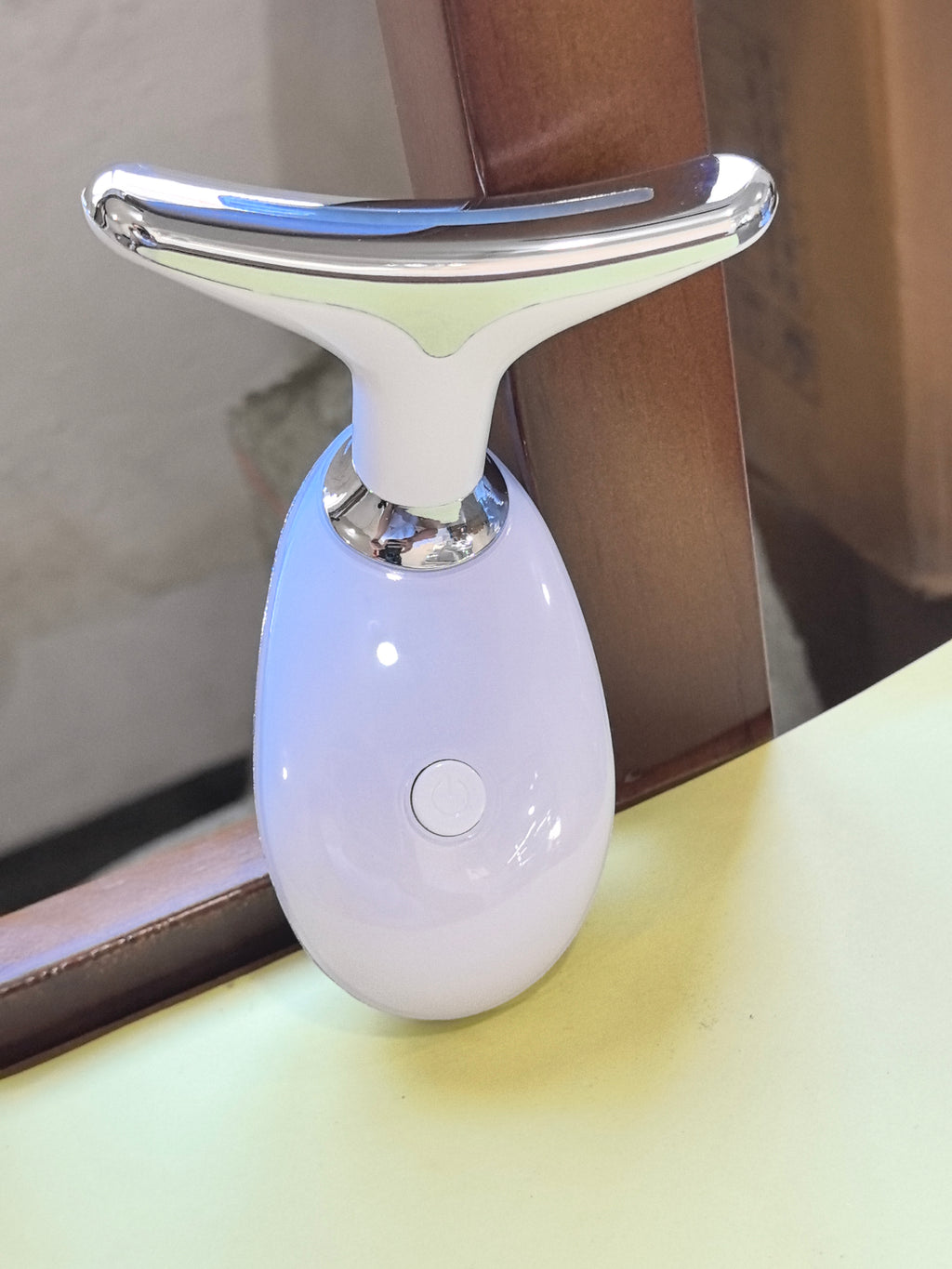 Luxury 7-Color LED EMS Face & Neck Beauty Massager — Negative Ion, Infrared, Ultrasonic Skin Rejuvenation