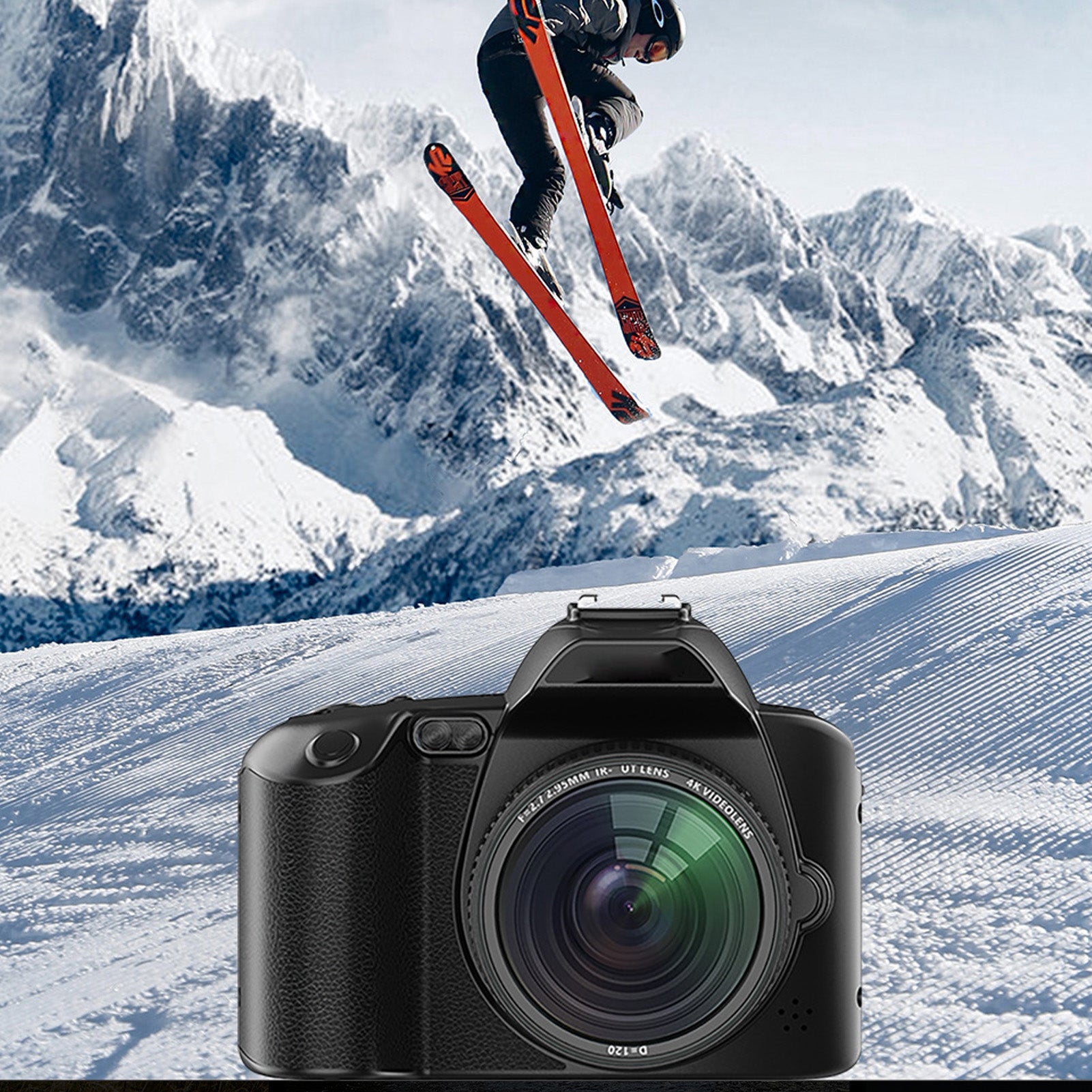 4K 64MP Creator Camera with Night Vision & WiFi | 32GB Card Included