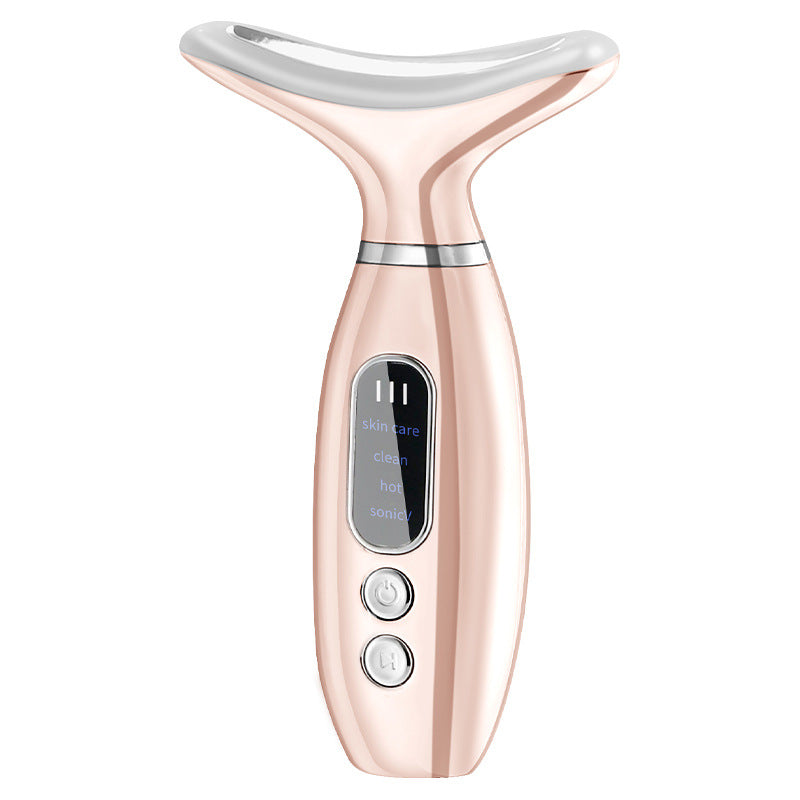 Luxury V-Face & Neck Lifting Beauty Instrument — Vibration Hot Compress Sculpting Device
