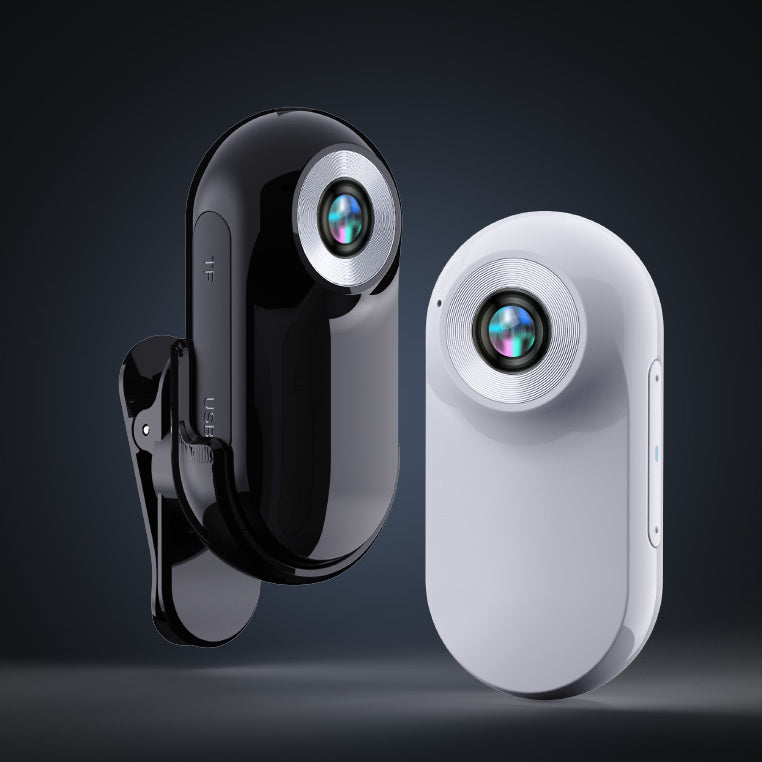 RideShot™ HD Sports Action Camera — Outdoor Riding Cam in Black & White with Optional Memory Card