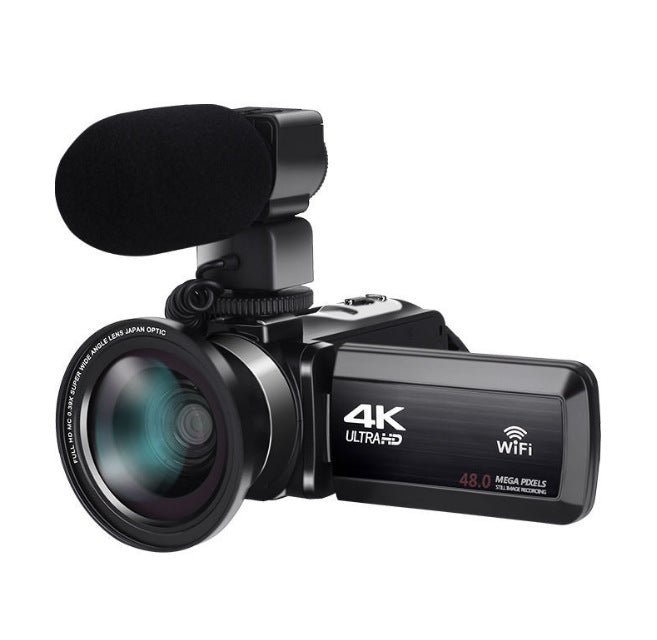 4K Touch Screen Vlogging Camera with WiFi & Remote Control