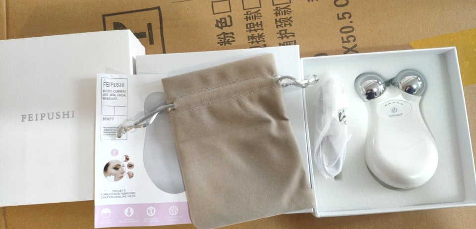 Luxury EMS Micro-Current Face Massager — Firming, Wrinkle Reduction & Skin Rejuvenation Device