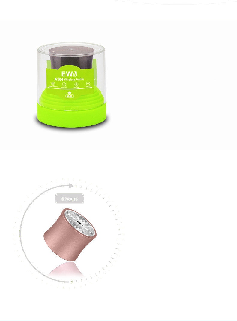 Wireless Phone Speaker — Plug & Play, No Bluetooth Needed, 8Hr Battery, 5 Colors