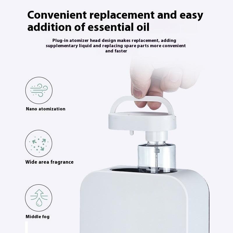 Luxury Smart Ultrasonic Aroma Diffuser & Humidifier — Nano Atomization, Bluetooth & WiFi, Aromatherapy Fragrance Machine