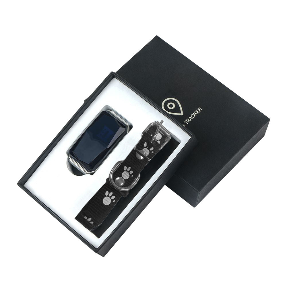 PawDrop GPS Pet Tracker – Real-Time Anti-Lost Dog & Cat Collar Device with SOS, Geofence & Voice Monitor