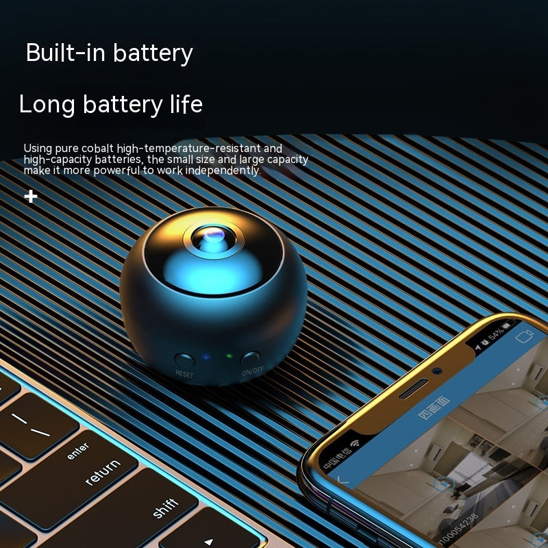 1080P Smart WiFi Surveillance Camera — Indoor Security Cam with Night Vision & Remote Viewing