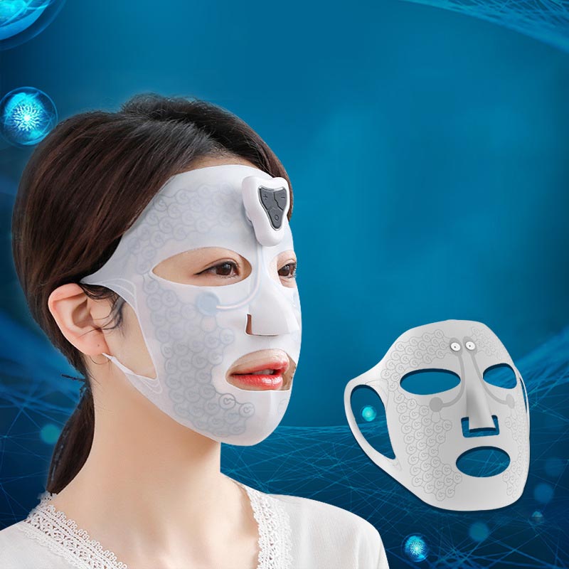 Luxury EMS Electric Facial Massage Mask — Skin Tightening, Anti-Wrinkle & Deep Rejuvenation Beauty Device