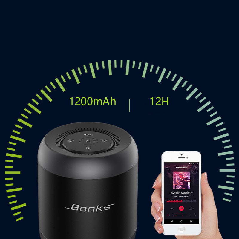 AI Voice Control Smart Speaker — Bluetooth 5.0, Bass Boost & Multi-Mode Playback