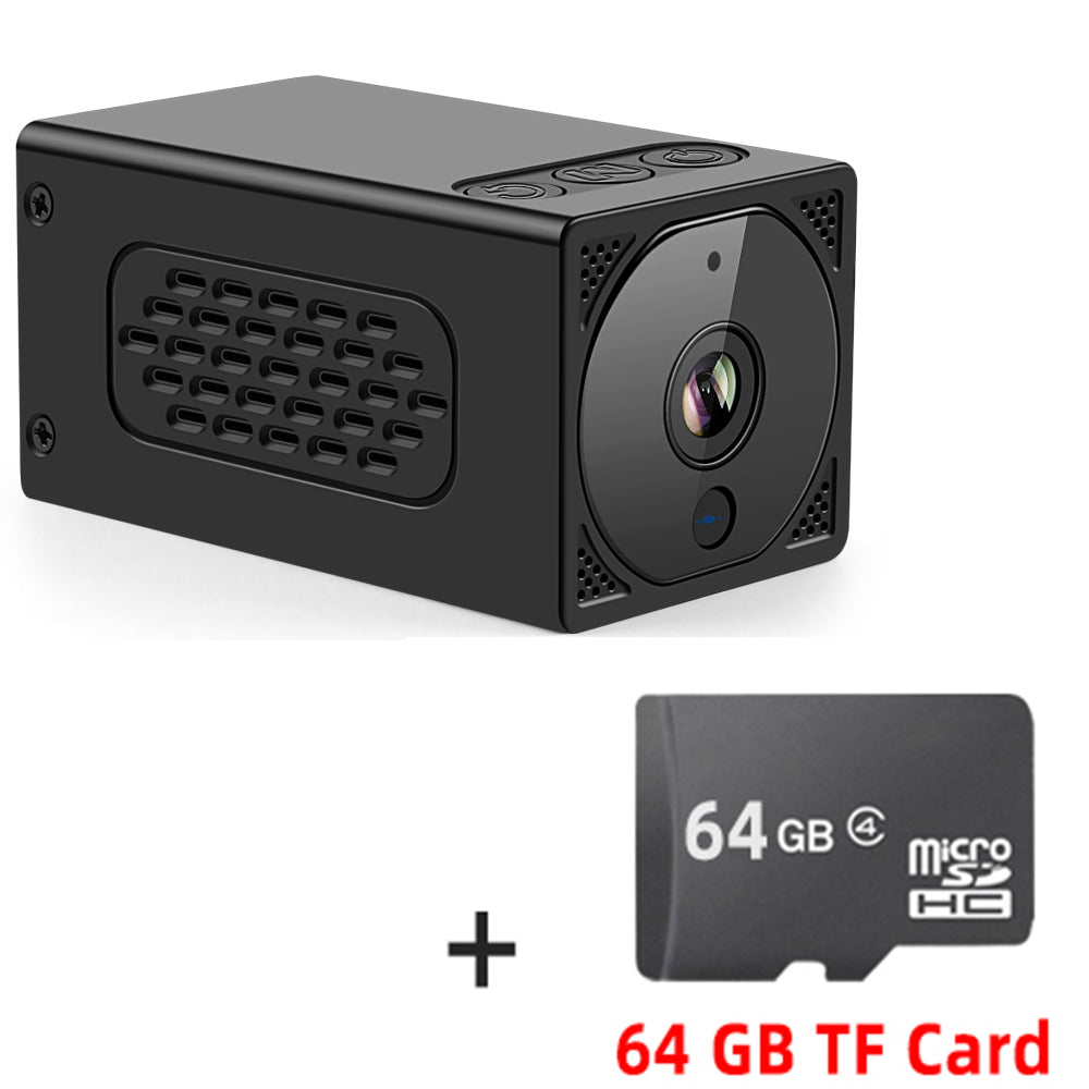 1080P Mini WiFi Hidden Security Camera — Night Vision, Motion Detection & Remote Viewing