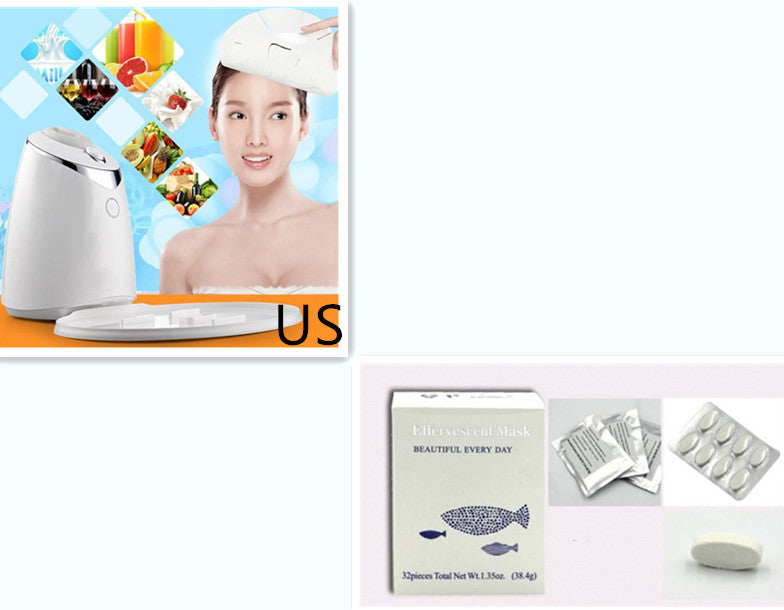 Luxury DIY Face Mask Maker Machine — Automatic Collagen Fruit & Vegetable Skin Spa