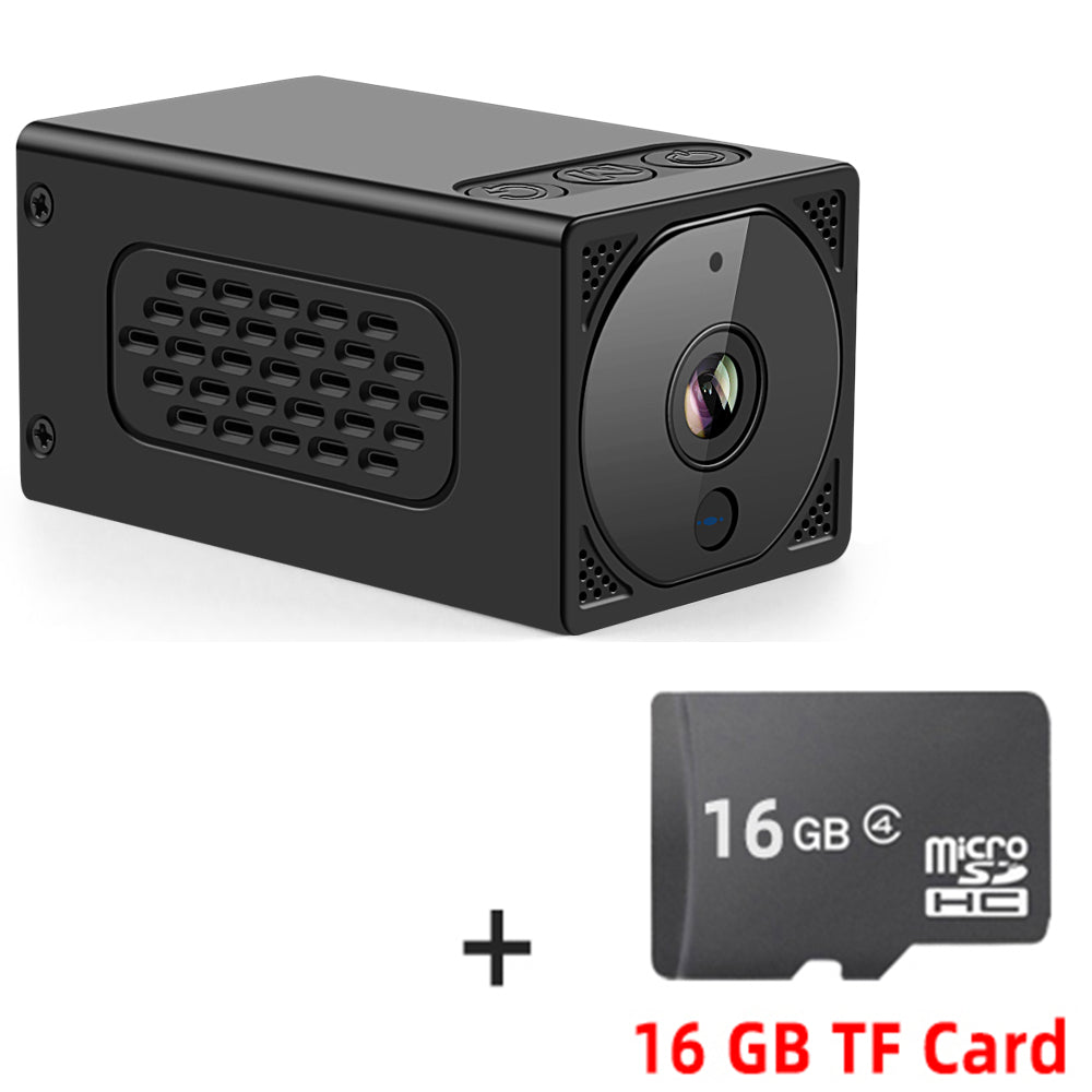 1080P Mini WiFi Hidden Security Camera — Night Vision, Motion Detection & Remote Viewing