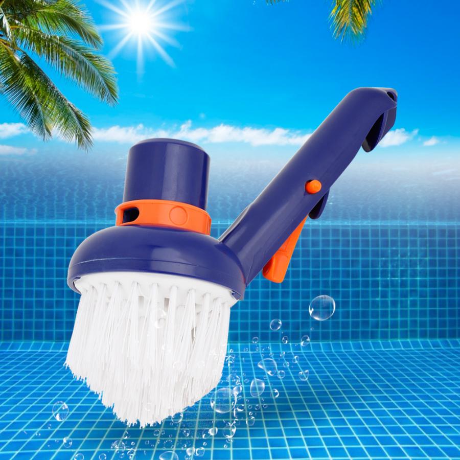 Luxury Swimming Pool Cleaning Brush – Heavy-Duty Wall & Floor Scrubber for All Pool Types