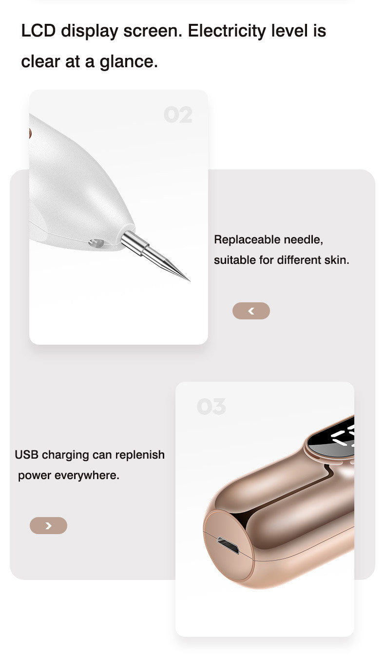 Luxury Plasma Pen — Professional Precision Skin Refinement & Skin Tag Device | USB Rechargeable