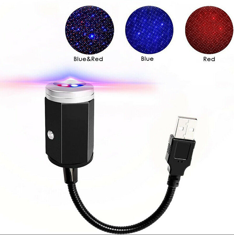 StarDrive™ USB Car Star Light — Ambient Interior Starry Sky Atmosphere Lamp
