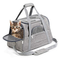 Luxury Breathable Foldable Pet Carrier Bag – Soft-Sided Travel Handbag for Cats & Dogs