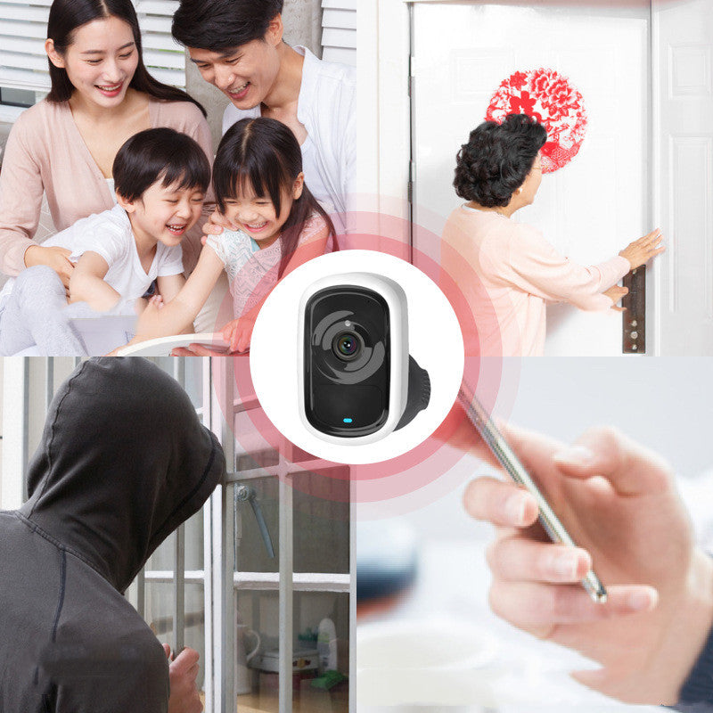 1080P HD Wireless WiFi Smart Surveillance Camera — 2MP Night Vision & Motion Alert