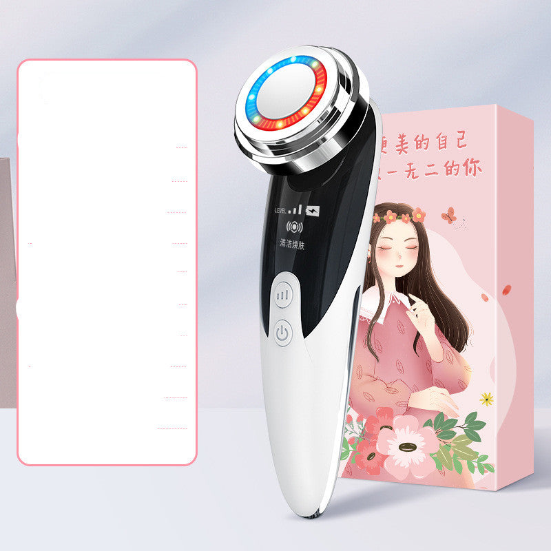 6-in-1 Facial Beauty Massager | Firming, Lifting, Pore Cleansing & Ion Therapy Device