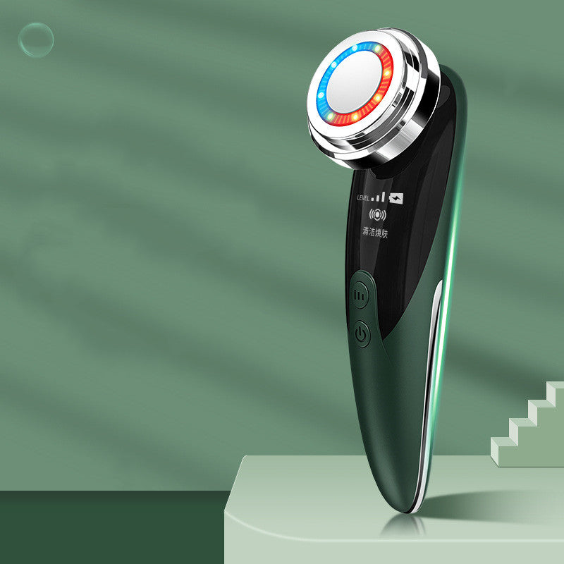 6-in-1 Facial Beauty Massager | Firming, Lifting, Pore Cleansing & Ion Therapy Device