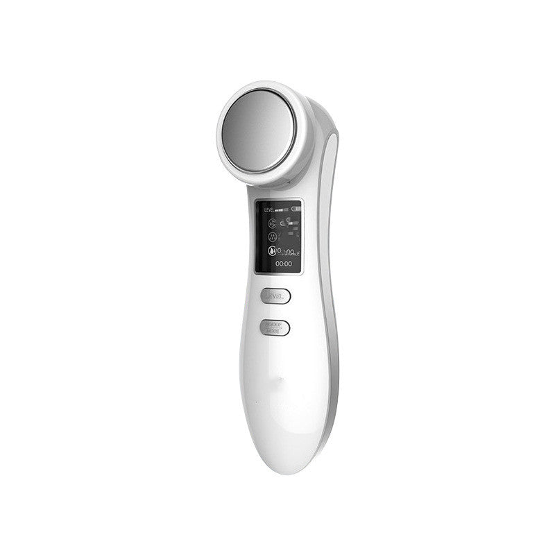 Luxury Iontophoresis Facial Beauty Device — Ion + Vibration + Heat Skin Radiance & Renewal