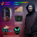 APP-Controlled LED Face-Changing Glowing Mask | Music Reactive DIY Party Mask