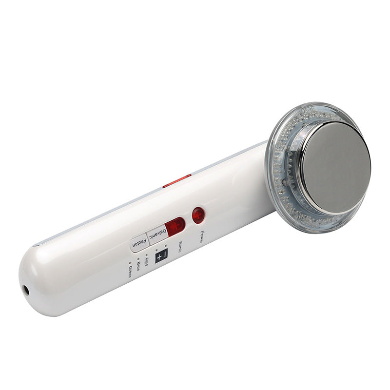 LumiSkin™ 7-in-1 LED Ultrasonic EMS Iontophoresis Beauty Device — Multi-Function Skin Rejuvenation