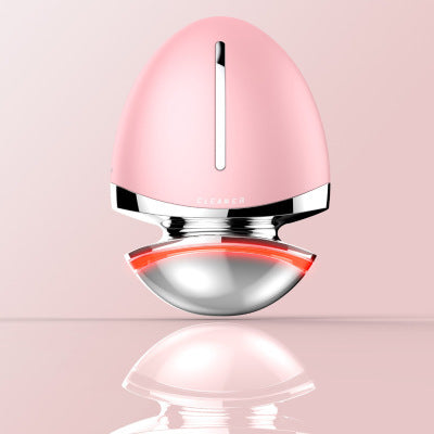 Luxury 5-in-1 Silicone Facial Cleansing & Lifting Device — Ultrasonic, EMS Microcurrent, IPL, Heat & Vibration Skin Care Tool
