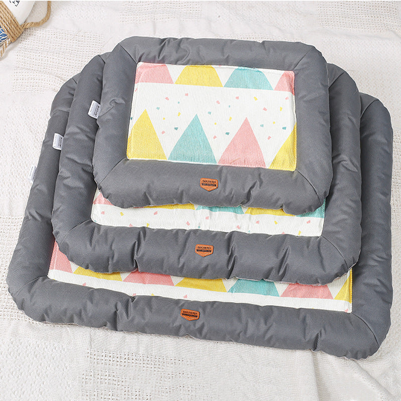 Premium Anti-Tracking Cat & Dog Litter Mat — Soft Fabric, Multi-Size, Leak-Proof Design