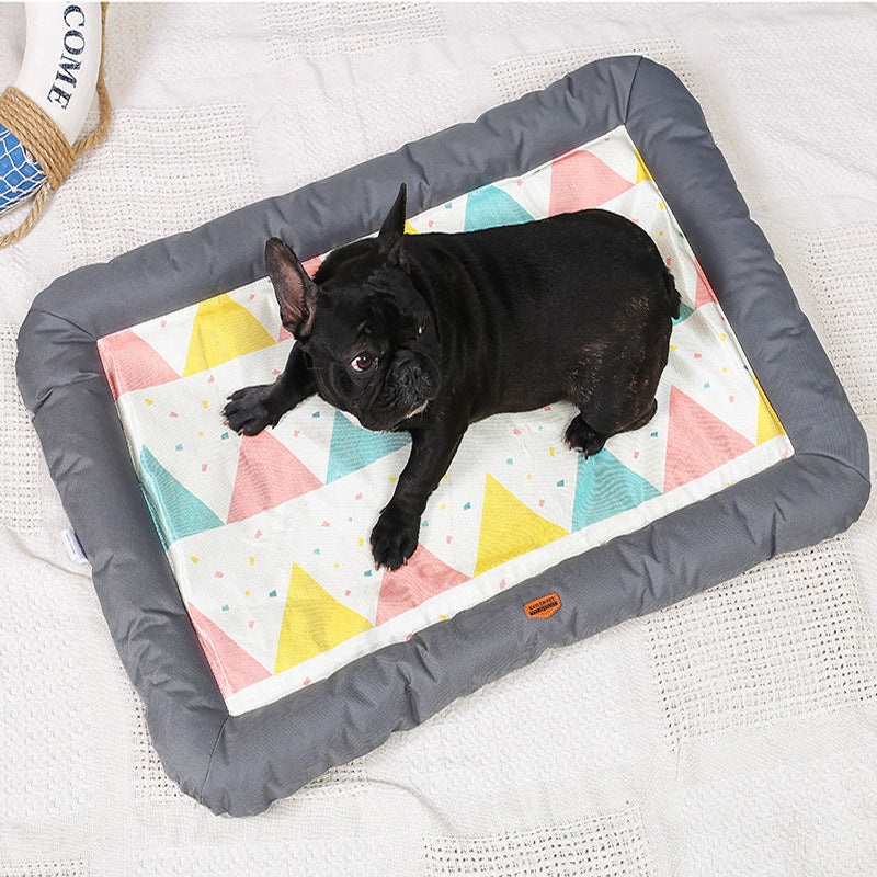 Premium Anti-Tracking Cat & Dog Litter Mat — Soft Fabric, Multi-Size, Leak-Proof Design