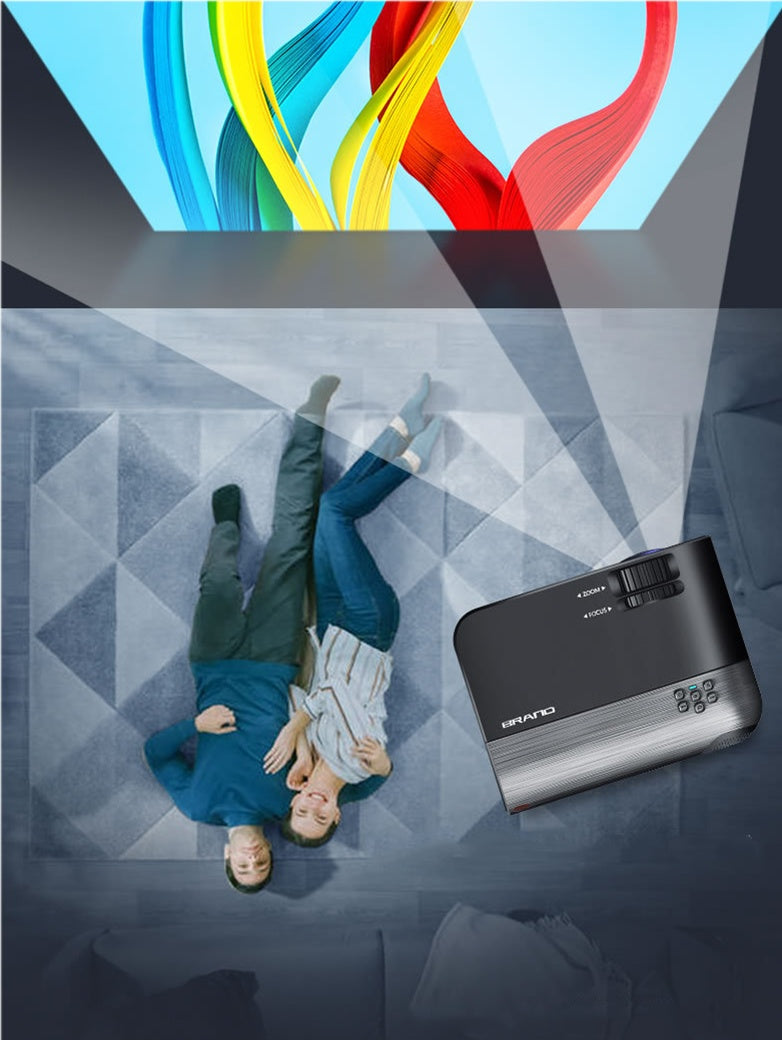 Portable WiFi Mini Projector — Wireless Screen Mirroring & Smart Projection