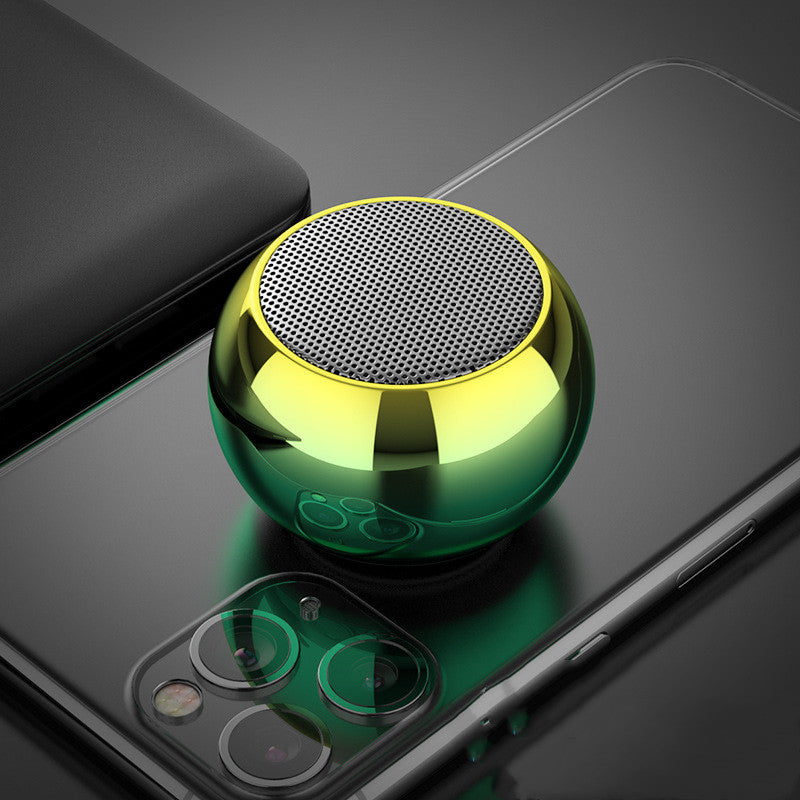GlowBeat™ M3 Mini RGB Bluetooth Speaker — Pocket-Sized Wireless Sound with Color-Changing Glow