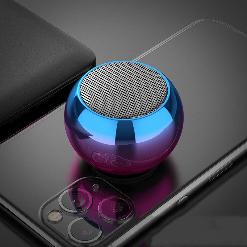 GlowBeat™ M3 Mini RGB Bluetooth Speaker — Pocket-Sized Wireless Sound with Color-Changing Glow