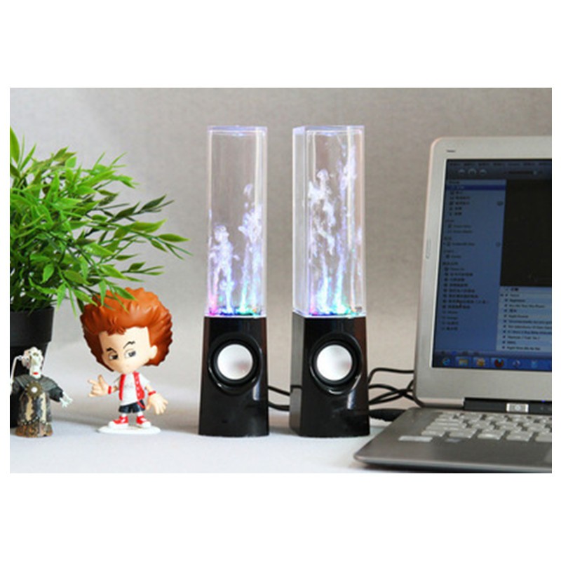Dancing Water LED Speaker — Color-Synced Fountain Lights & 3D Surround Sound