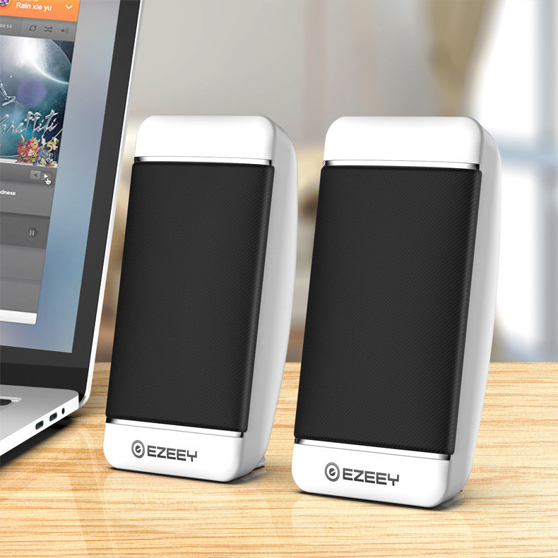 Laptop Speakers — USB Powered, 5W Stereo Sound, Plug & Play, 2 Colors