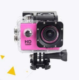 Luxury 1080P Waterproof Action Sports Camera — 140° Wide-Angle, 30M Waterproof, 8 Colors