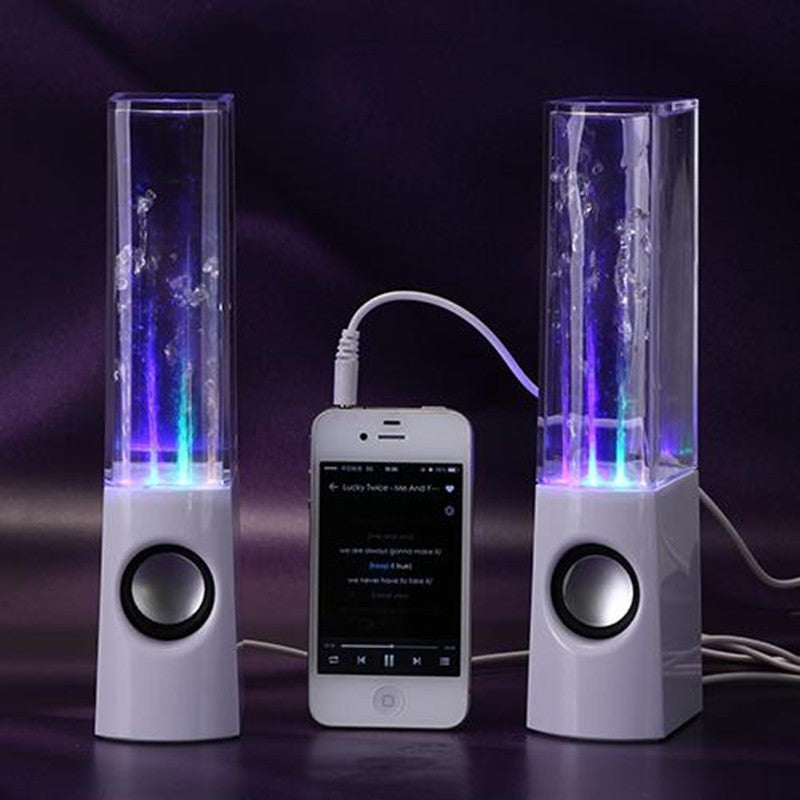 Dancing Water LED Speaker — Color-Synced Fountain Lights & 3D Surround Sound