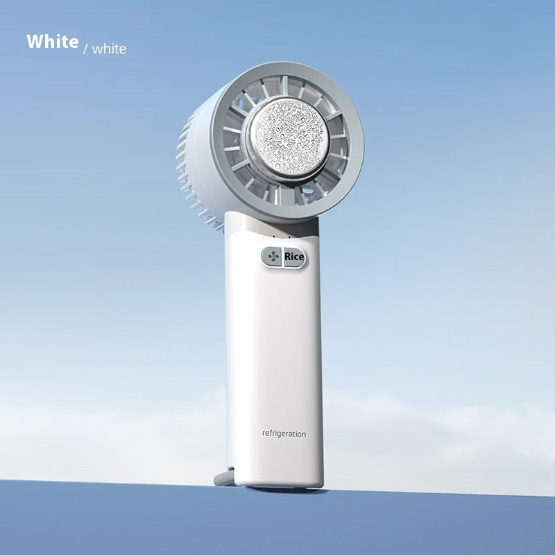 Turbo Jet Handheld Fan — Ice Cool Portable Fan with 3600mAh Battery & Touch Control