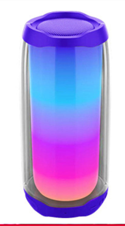 AuroraGlow™ RGB Bluetooth Speaker — 360° Color-Changing LED & Wireless Surround Sound