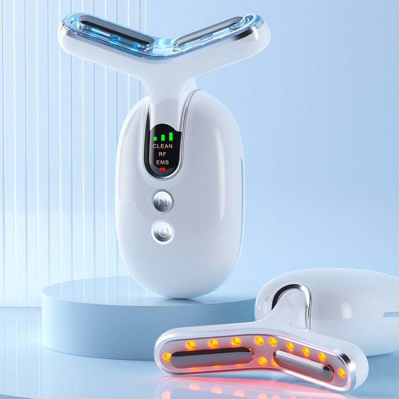 Neck Lifting & Firming Beauty Instrument | EMS Skin Rejuvenation Jawline Tightening Device