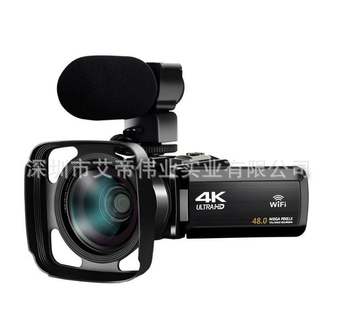 4K Touch Screen Vlogging Camera with WiFi & Remote Control