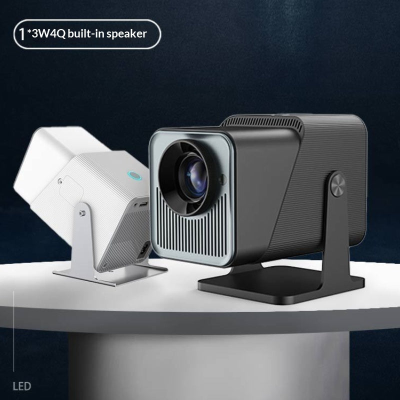 CinemaVision™ PTZ Mini Projector — 720P Smart Home Theater with Pan-Tilt Design