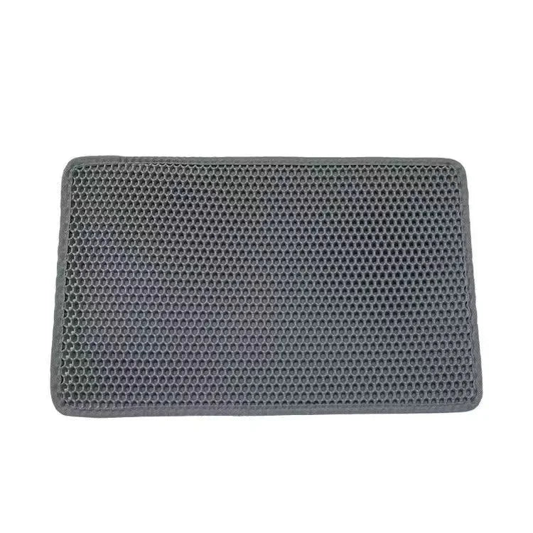Premium Waterproof EVA Cat Litter Pad — Double Layer, Honeycomb Anti-Tracking, Easy Clean