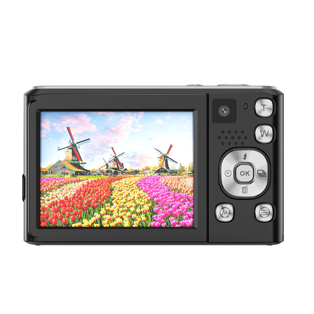 4K HD Dual Camera Vlogging Camera — Front & Rear Lens, Always In Frame