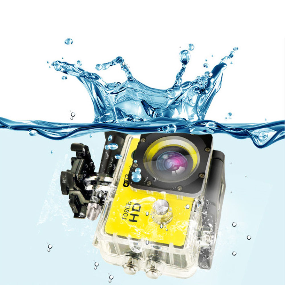 Luxury 1080P Waterproof Action Sports Camera — 140° Wide-Angle, 30M Waterproof, 8 Colors